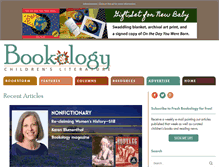 Tablet Screenshot of bookologymagazine.com